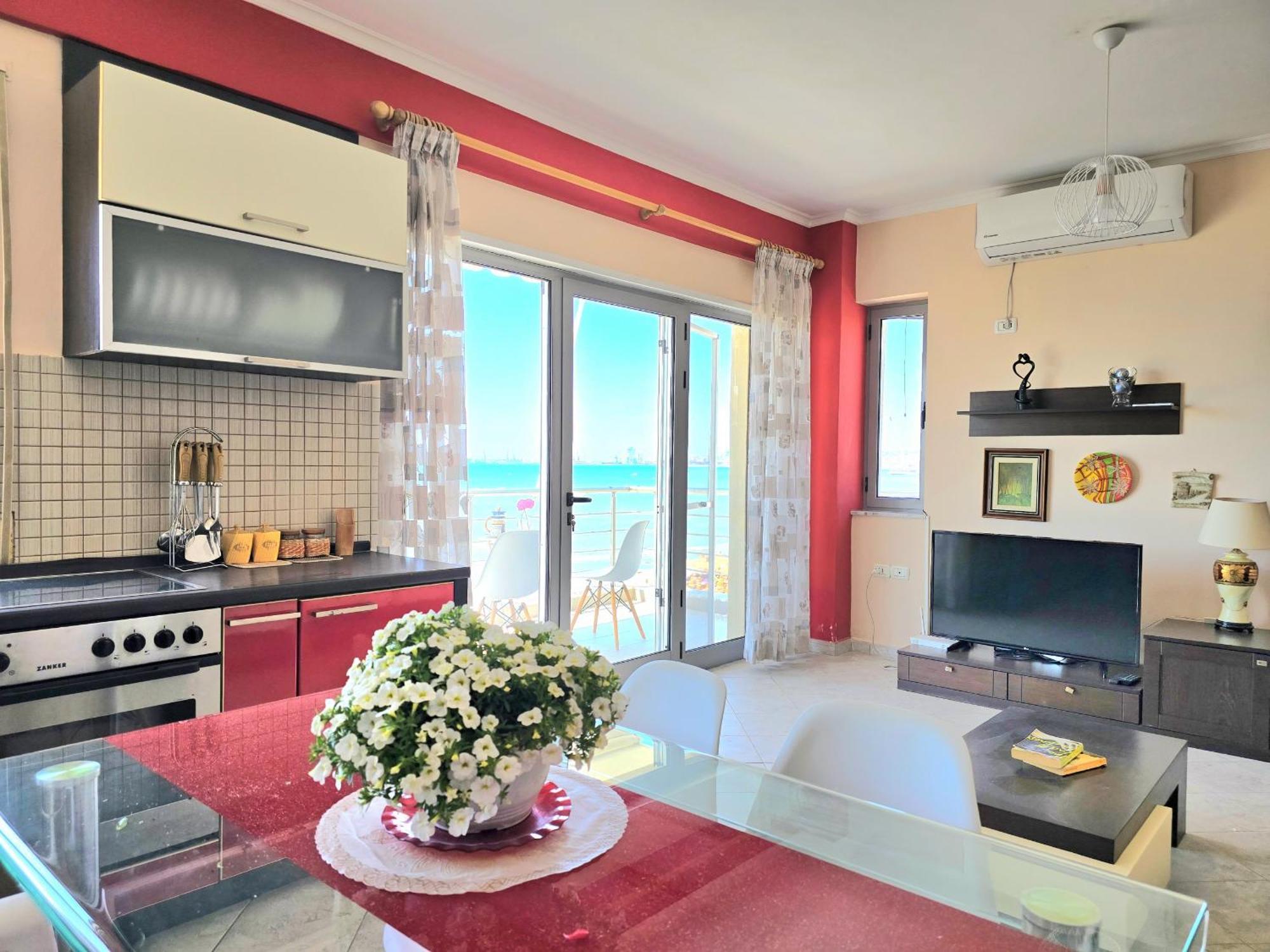 Sea View Apartments In דורס מראה חיצוני תמונה