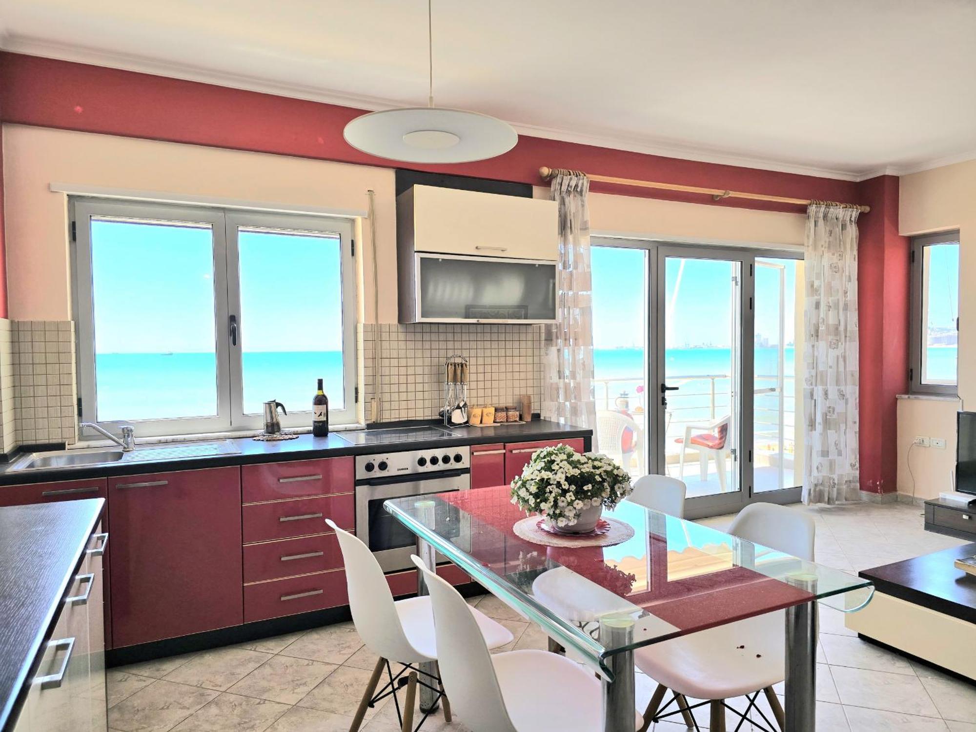 Sea View Apartments In דורס מראה חיצוני תמונה