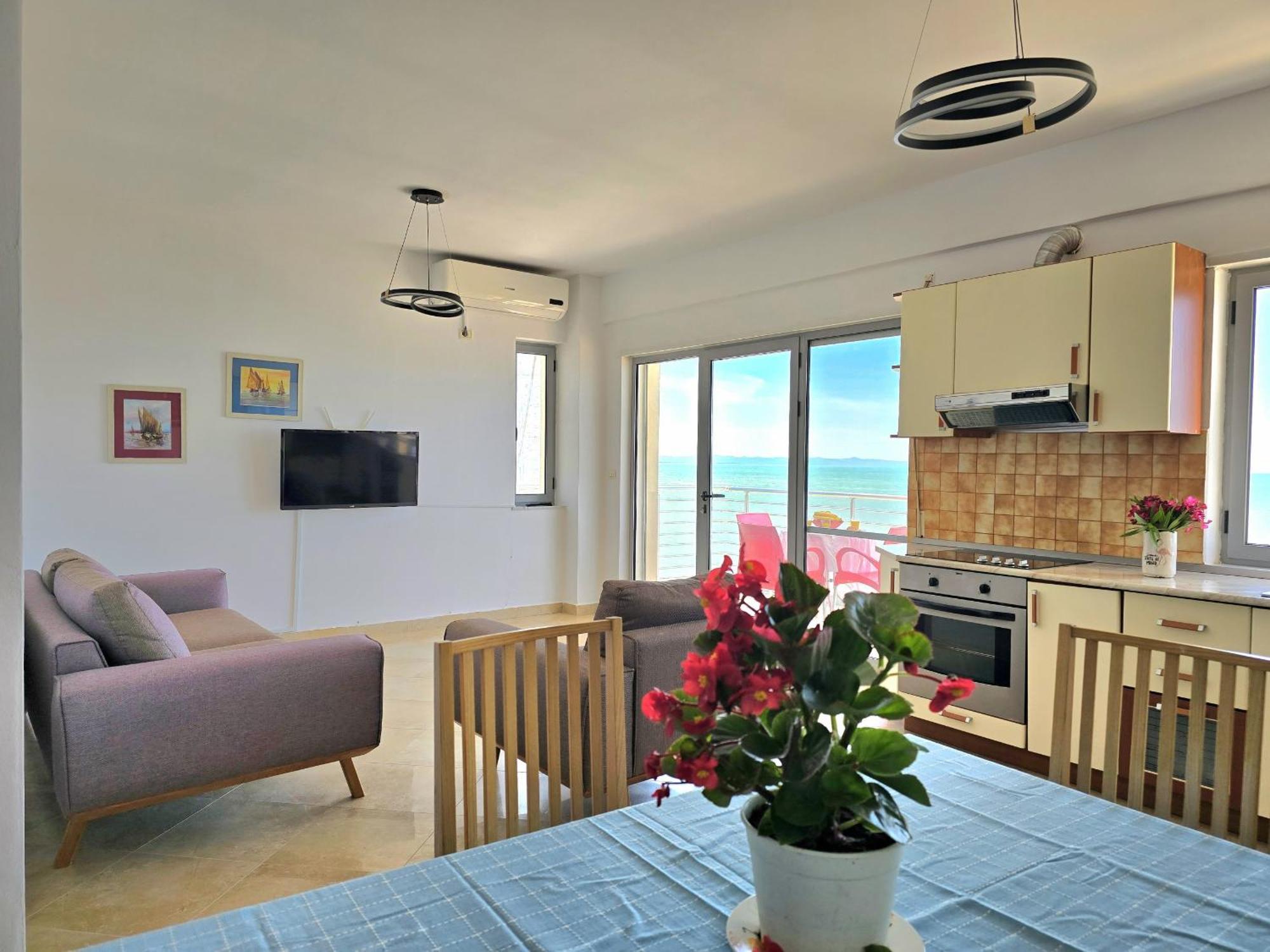 Sea View Apartments In דורס מראה חיצוני תמונה