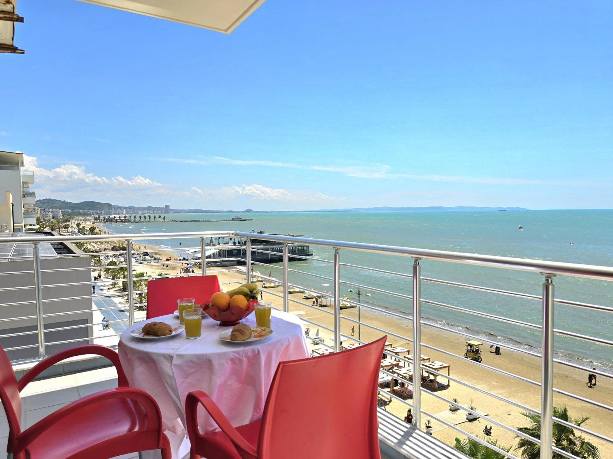 Sea View Apartments In דורס מראה חיצוני תמונה
